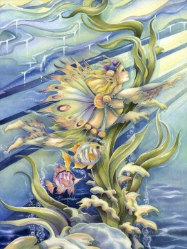  fantastischen Malerei - Fisch einen Traum folgt fantastischer